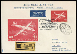 1959, Österreich, Brief - Mechanische Afstempelingen
