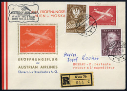 1959, Österreich, ANK 18, Brief - Mechanische Afstempelingen