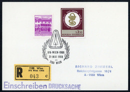 1968, Österreich, Brief - Mechanische Afstempelingen