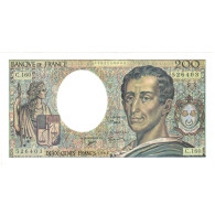 France, 200 Francs, 1994, C.160, SUP+, Fayette:70/2.1, KM:155f - 200 F 1981-1994 ''Montesquieu''