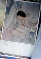 ILLUSTRATA Robert Schiff: Mutterglück, Frau Am Babybett MAMMA E BAMBINO N1910   IY3036 - Schiff, Robert