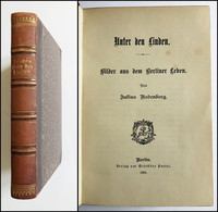 Unter Den Linden. Bilder Aus Dem Berliner Leben. Dritte Folge 1887-1888. - Mappamondo
