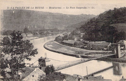 CPA - 08 - MONTHERME - La Vallée De La Meuse - Le Pont Suspendu - LL - Montherme