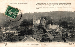 N°97198 -cpa Chateldon -le Château- - Chateldon