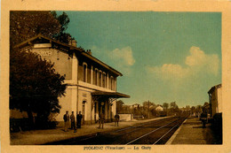 Piolenc * La Gare Du Village * Ligne Chemin De Fer - Piolenc