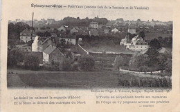 CPA - 91 - EPINAY SUR ORGE - PETIT VAUX - Edition De L'orge - Texte De ESQUIROS - Epinay-sur-Orge