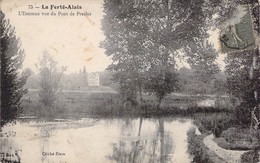 CPA - 91 - La Ferté Alais - L'Essonne Vue Du Pont De Presles - Cliché Blain - - La Ferte Alais