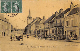 71-BLANZY-LES-MINES- PLACE DU MARCHE - Altri & Non Classificati