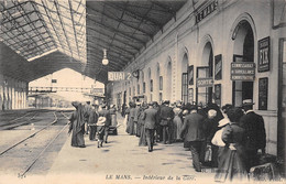 72-LE-MANS-INTERIEUR DE LA GARE - Le Mans