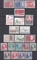 Dänemark 1982 - Kompletter Jahrgang - Postfrisch MNH - Años Completos