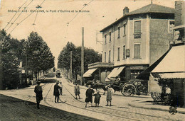 Oullins * Le Pont D'oullins Et La Montée * Café Du Commerce MAIGRET - Oullins