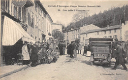 63-CIRCUIT D'AUVERGNE- COUPE GORDON BENNETT 1905- UNE HALTE A PONGIBEAUD - Altri & Non Classificati
