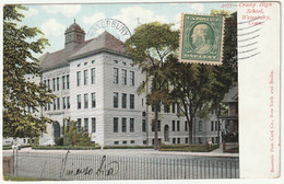 WATERBURY - CONN. - UNITED STATES - CROSBY HIGH SCHOOL - VIAGG. 1910 -89117- - Waterbury