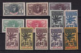 Guinée N°33/44 - Neuf * Avec Charnière - TB - Unused Stamps