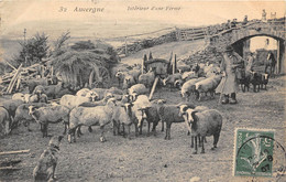 63-AUVERGNE-INTERIEUR D'UNE FERME - Other & Unclassified