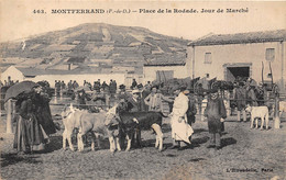 63-MONTFERRAND-PLACE DE LA RODADE JOUR DE MARCHE - Altri & Non Classificati