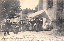 63-LE BROCANTAGE DES CHEVEUX EN AUVERGNE - Auvergne Types D'Auvergne