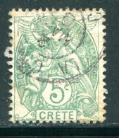 CRETE- Y&T N°5- Oblitéré - Used Stamps