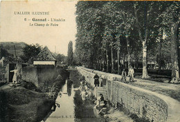 Gannat * L'andelot Et Le Champ De Foire * Lavoir Laveuses Lavandières - Autres & Non Classés