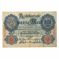 B0543# Alemania 1910. 20 Marcos (F) - WPM P-40a - 20 Mark