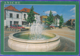 Carte Postale 59. Aniche  Le Jet D'eau   Très Beau Plan - Aniche