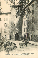 Draguignan * La Place Et Porte Portaiguière * Transhumance Troupeau - Draguignan