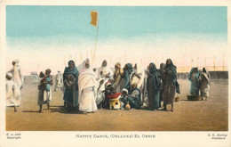 AFRIQUE  SOUDAN (édit Morhig Khartoum)  Native Dance (delluka ) El Obeid - Soedan