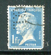 FRANCE- Y&T N°179- Oblitéré Et Perforé - Used Stamps