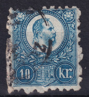 HUNGARY 1871 - Canceled - ANK 11 - Gebruikt