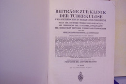 Beiträge Zur Klinik Der Tuberkulose.  70.Band. - Lexiques