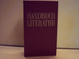 Meyers Handbuch über Die Literatur - Glossaries