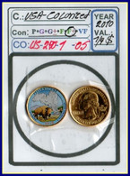 USA::#COINS#NATIONAL PARKS#.COLORIZED SPECIEL QUARTERS#( CO-US-270-1 (05) - 2010-...: National Parks