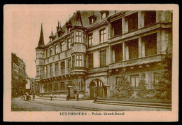 LUXEMBOURG - Palais Grand-Ducal.  ( Ed. Th. Wirol ) Carte Postale - Grossherzogliche Familie