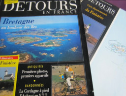 BRETAGNE : 3 Magazines - 4 Pages De Politique Hebdo 1972 & 22 Cartes Postales Du Siècle Dernier. - Lots De Plusieurs Livres