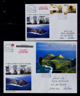 Sp9235 AZORES /Faial "50 Ann.CAPELINHOS Volcano" 1957-2007 Lighthouses Phares Geography Geology Set+S/S Mailed Portugal - Volcans