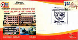 India 2022 RMIT Group Of Institutions , Architecture, Education And School ,Special Cover (**) Inde Indien - Storia Postale