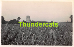 CPA FOTOKAART CARTE DE PHOTO OOSTKERKE ZICHT VAN HET DORP TOREN - Damme