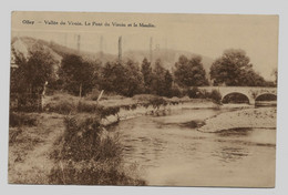 Olloy Vallée Du Viroin Le Pont Du Viroin Et Le Moulin 1933y.    E409 - Viroinval