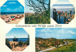 Postcard Netherlands Groeten Uit Wijk Aan Zee Multi View - Wijk Aan Zee