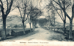 N°97226 -cpa Quissac -entrée Route De Nîmes- - Quissac