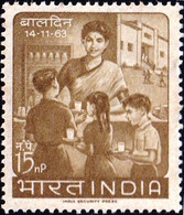 INDIA-1963-CHILDREN'S DAY- MNH-B9-2022 - Unused Stamps