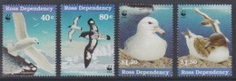 Ross, N° 56 à 59 (Pétrel, Damier, Fulmar, Pétrel Antarctique) Neuf ** - Ungebraucht