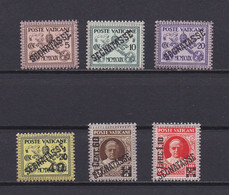 VATICAN 1931 TAXE N°1/6 NEUF** - Postage Due