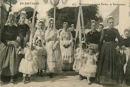 Kerfeunteun , Quartier De Quimper * Procession Au Grand Pardon * Coiffe Costume - Quimper