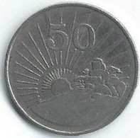 M770 - ZIMBABWE - 50 CENTS 1980 - Zimbabwe