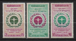 Khmere  ( République ) - 1972 - Nations Unies - N° 307 à 309  - Neufs ** - MNH - Asia (Other)