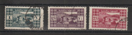 Grand Liban 1939 Sites 164-66, 3 Val Oblit Used - Gebraucht