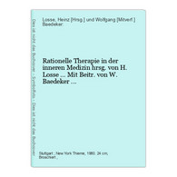 Rationelle Therapie In Der Inneren Medizin - Gezondheid & Medicijnen