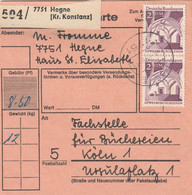 Paket Karte, Hegne, Kreis Konstanz, Köln - Sonstige & Ohne Zuordnung