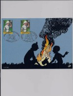 Belgie - Belgique 3048 Herdenkingskaart - Kuifje - Tintin - Philabédés (comics)
